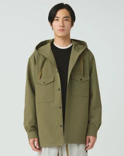 Easy Cloth Hooded Shirt