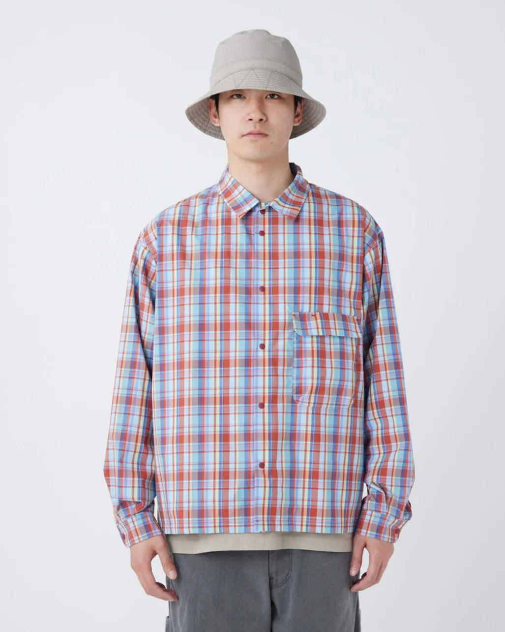Fade Check Breezy Shirt