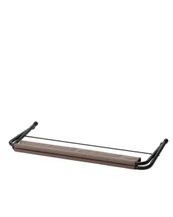 Gray Folding Bench