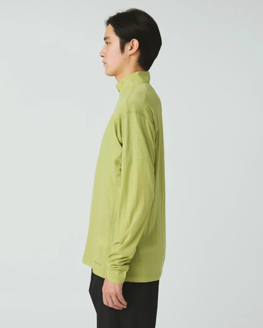 Merino Wool Half Zip Pullover