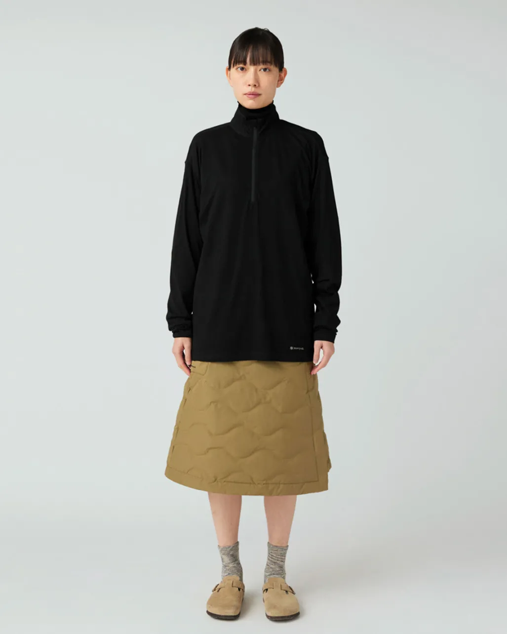 Merino Wool Half Zip Pullover