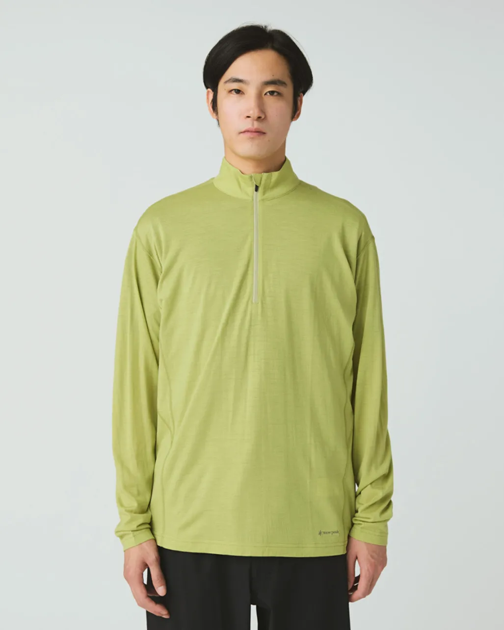 Merino Wool Half Zip Pullover