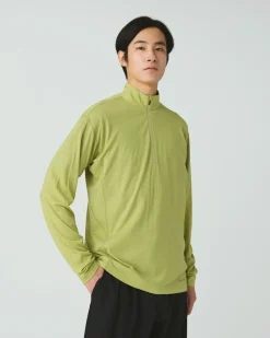 Merino Wool Half Zip Pullover