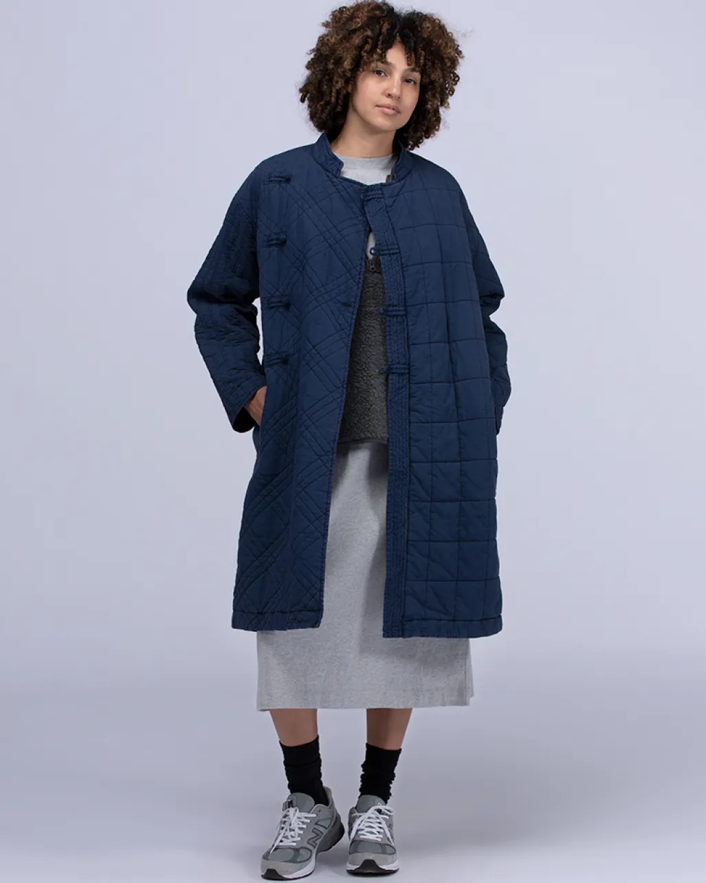 Recycled Cotton Long Sleeve Dress