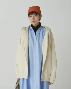 Recycled Cotton Zip-Up Hoodie
