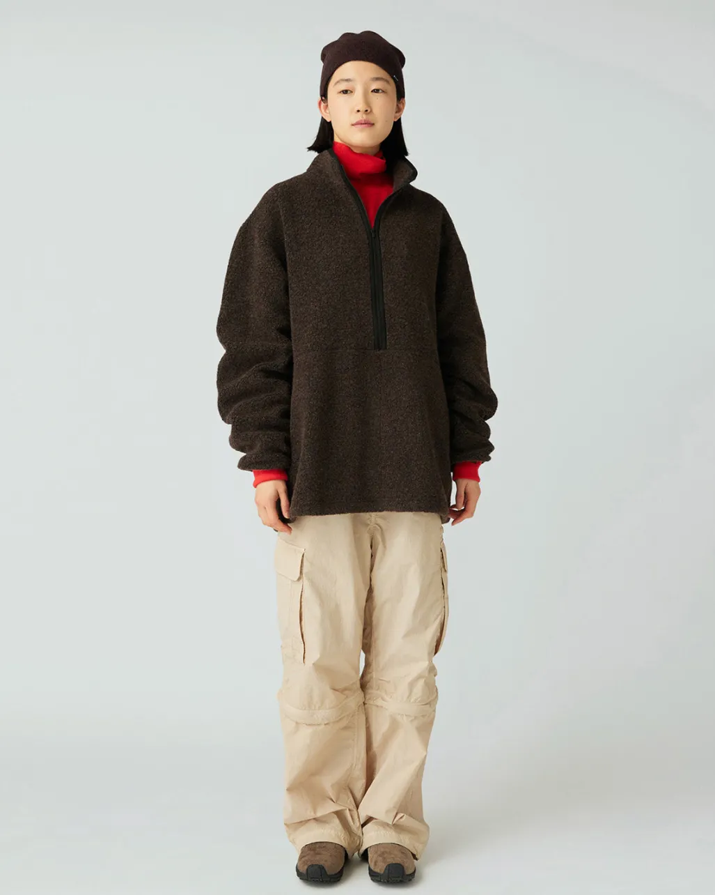Recycled Wool Boa Pullover