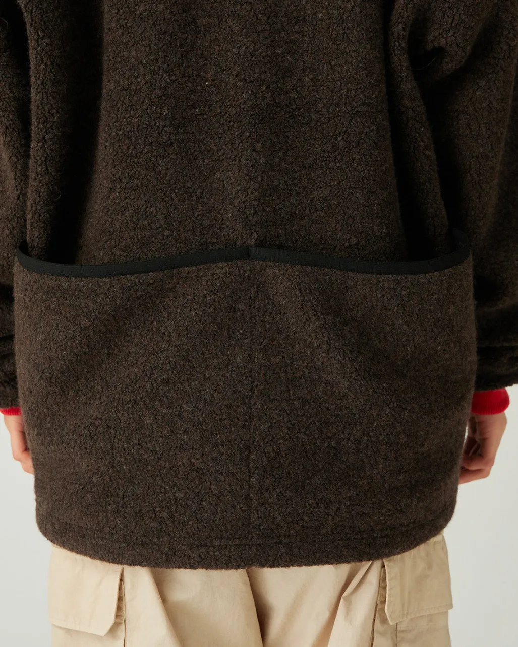 Recycled Wool Boa Pullover