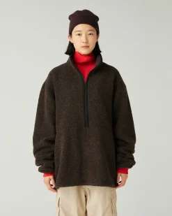 Recycled Wool Boa Pullover