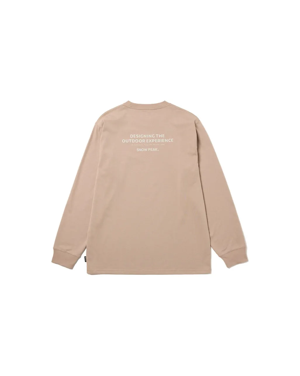 Snow Peak Typography L/S T-Shirt