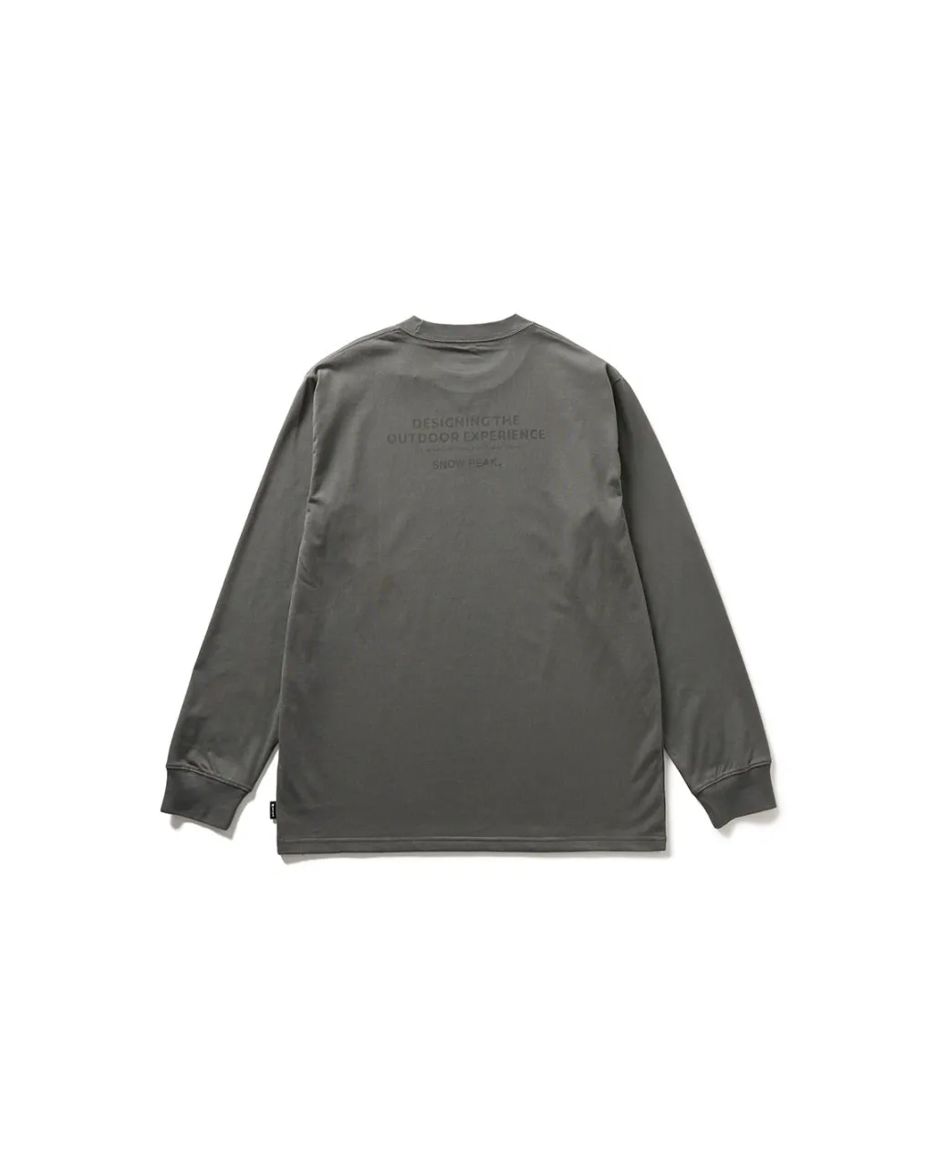Snow Peak Typography L/S T-Shirt