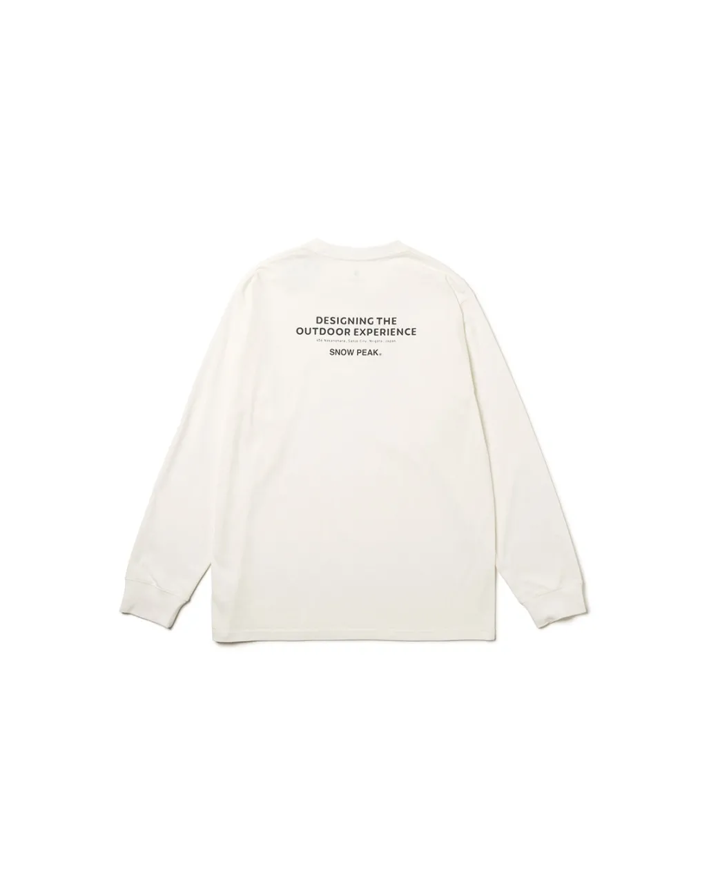 Snow Peak Typography L/S T-Shirt
