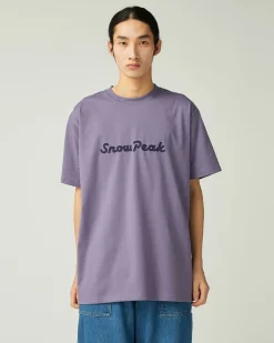 Snow Peak Typography T-Shirt