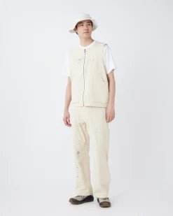 Sulfur Dyed Fade Painted Pants