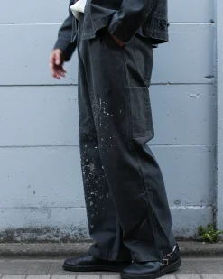 Sulfur Dyed Fade Painted Pants