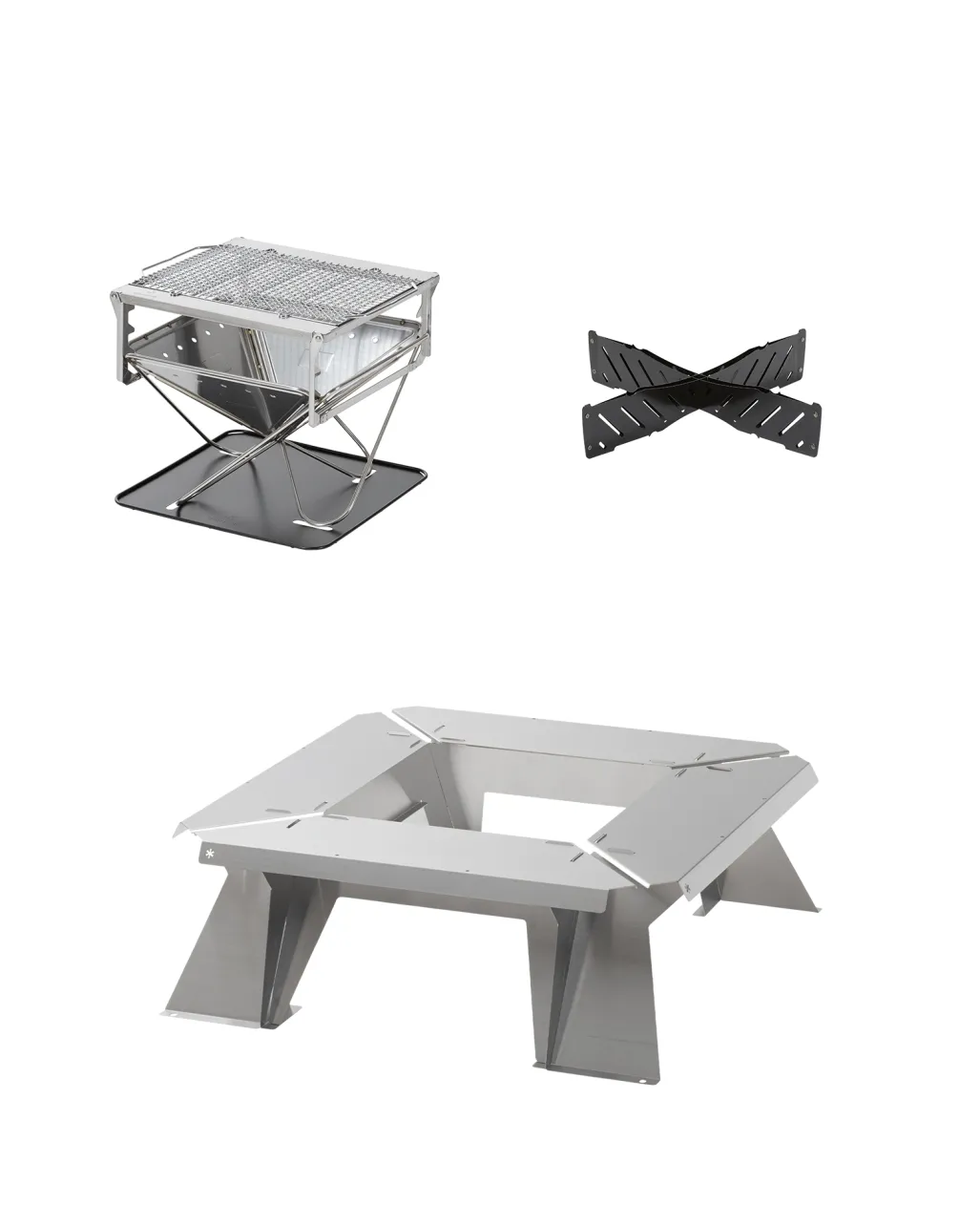 Takibi Garden Table & Grill Set