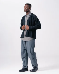 Water-Repellent Knit Cardigan