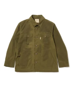 Waxed Cotton Coverall Jacket