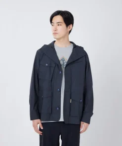 Waxed Windbreaker Jacket