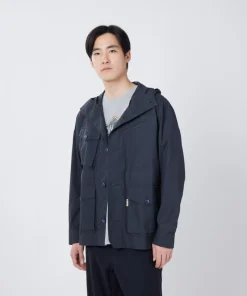 Waxed Windbreaker Jacket